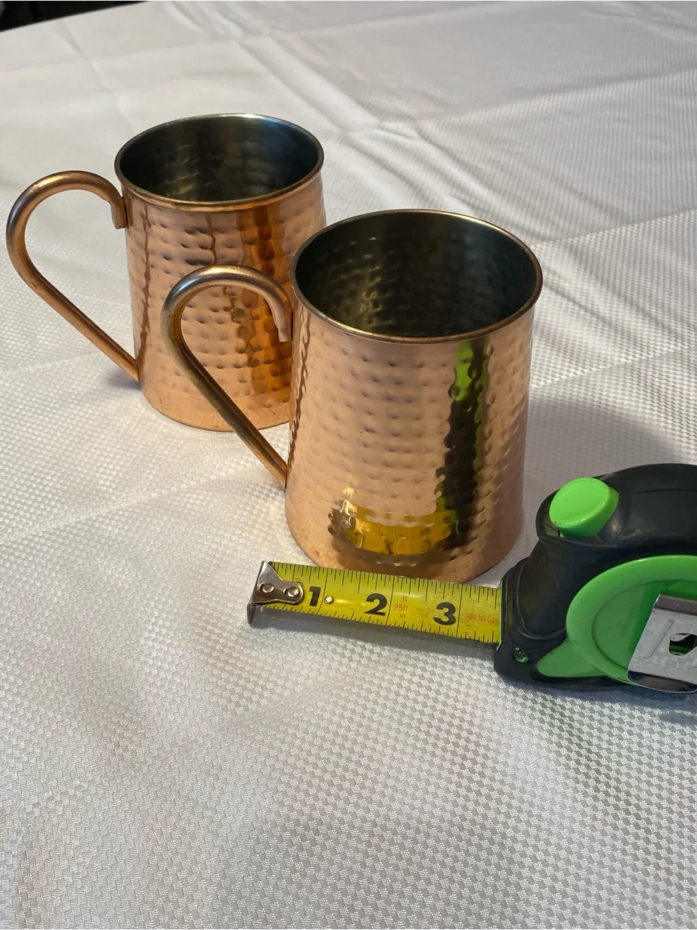 Threshold Hammered Copper-Color Moscow Mule Mugs (Set of 2)